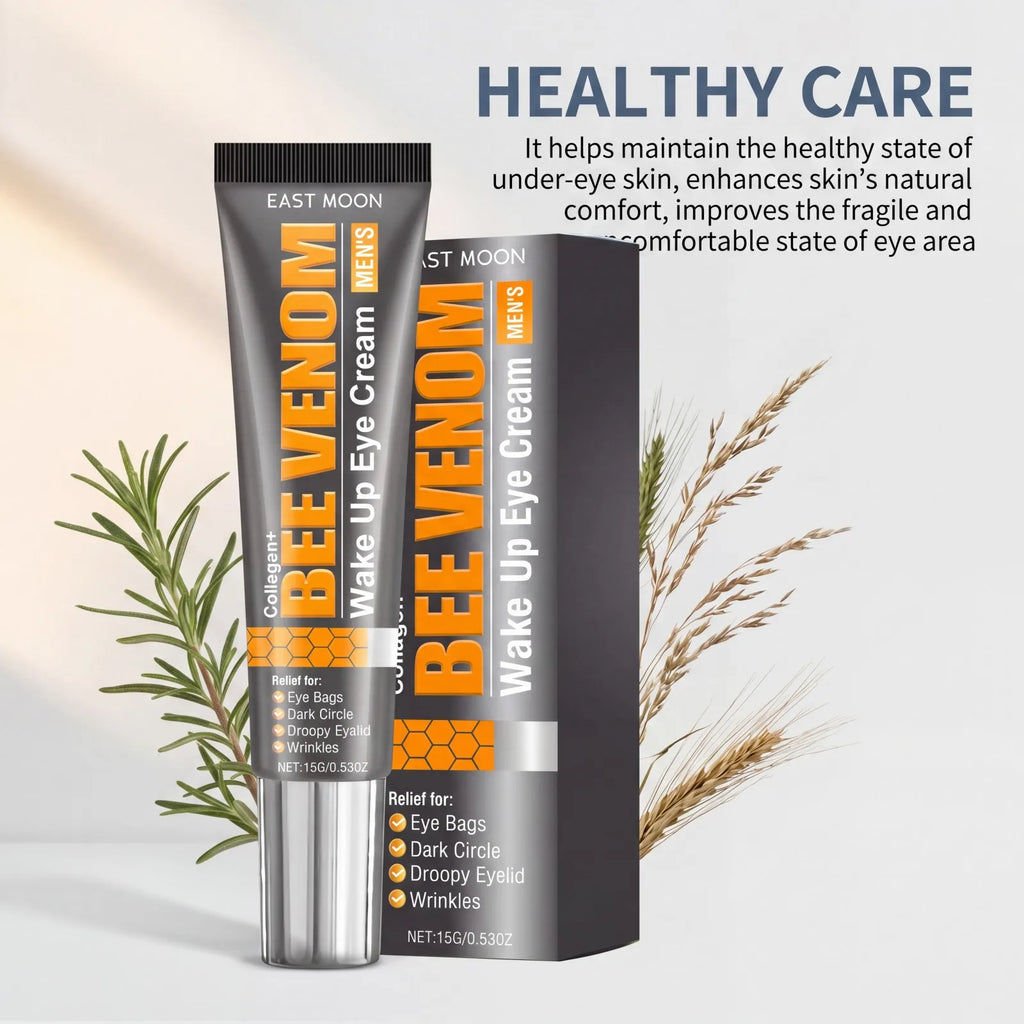 Men's Firming Eye Cream Collagen Eye Cream Dark Circles Fine Lines Hydrating Firming Under Eye Care Eye Bags Puffiness Gentle Oasis Select