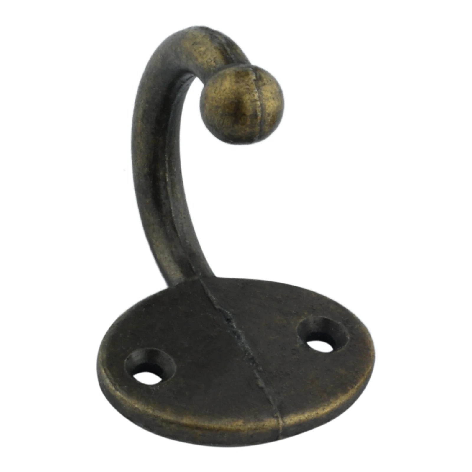 Vintage Bronze Wall Hook – Zinc Alloy Single Robe & Coat Hook