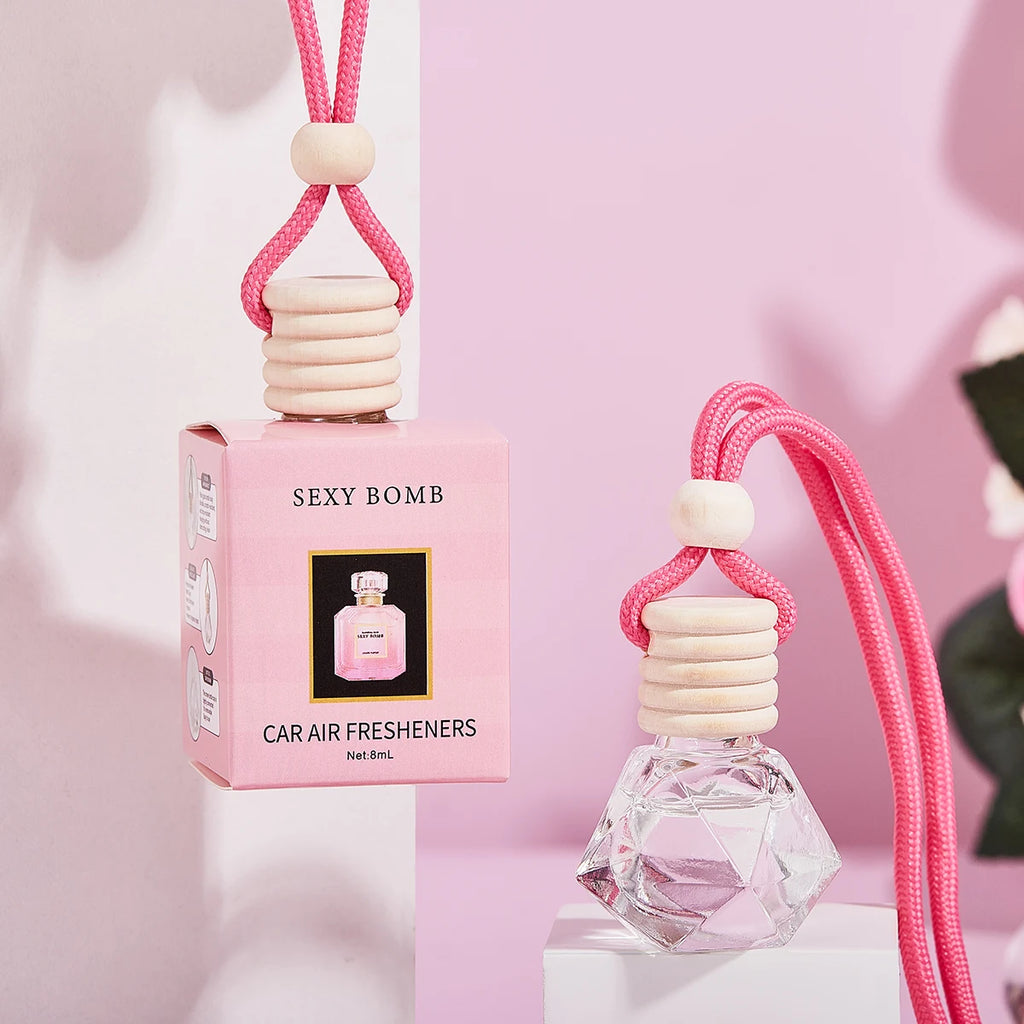4-Pack Pink Car Air Freshener Pendant – FORMBO Fresh Scent Car Air Freshener Oasis Select