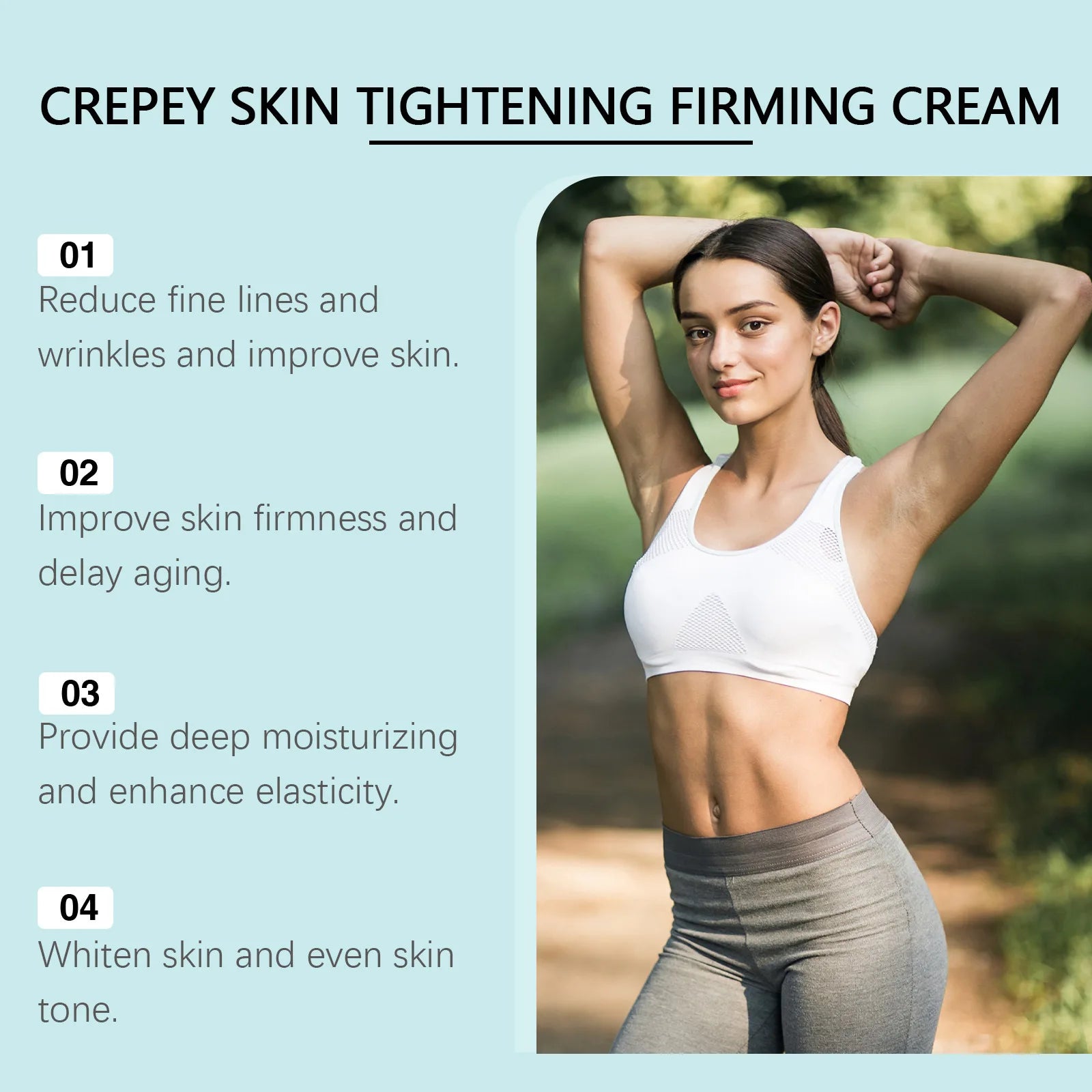 OceAura Skin Firming Cream – Anti-Aging Body Tightening Lotion Body Firming Cream Oasis Select