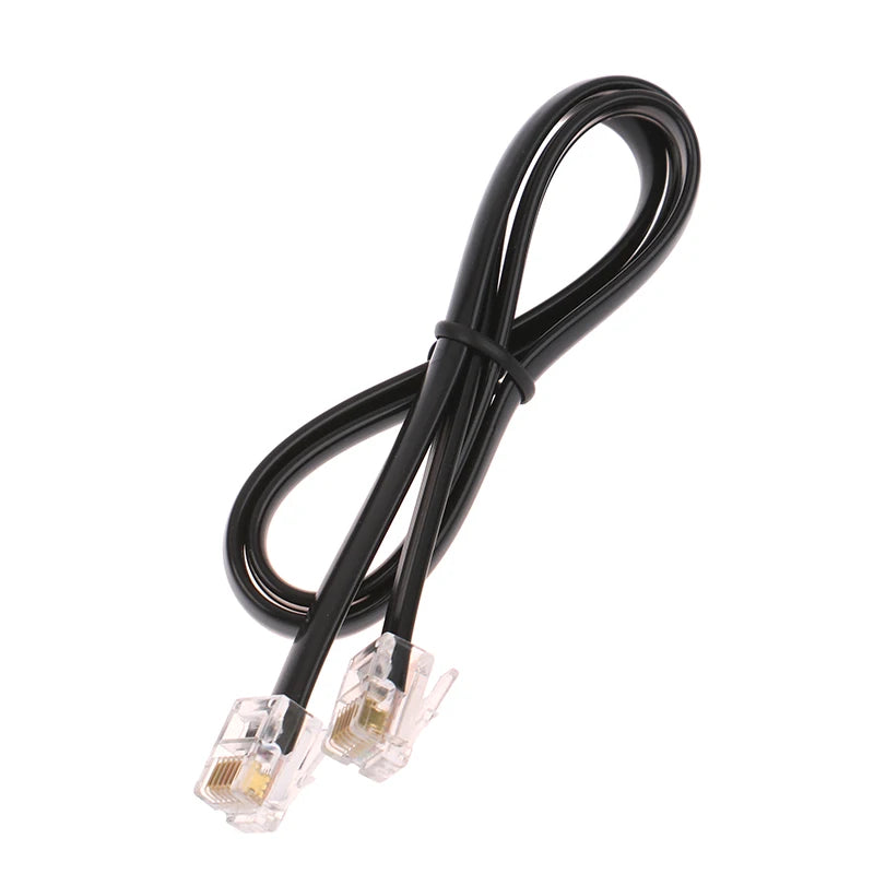 RJ12 6P6C ST-4 Autoguide Cable for iOptron IEQ30 IEQ45 | 0.5–5m