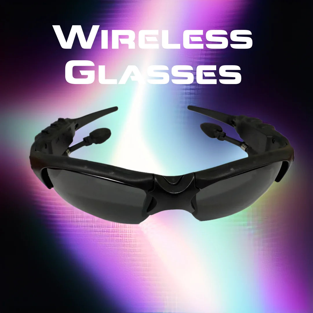 Glasses Headset Stereo Earphones Wireless Headset with Mic Glasses Sunglasses for Driving Cycling Sports Headphones Oasis Select