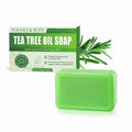 Tea Tree Soap for Face & Body Acne, 100g Tea Tree Oil Soap Bar for Face & Body Natural Skin Cleanser for Oily, Dry & Itchy Skin Oasis Select 100g