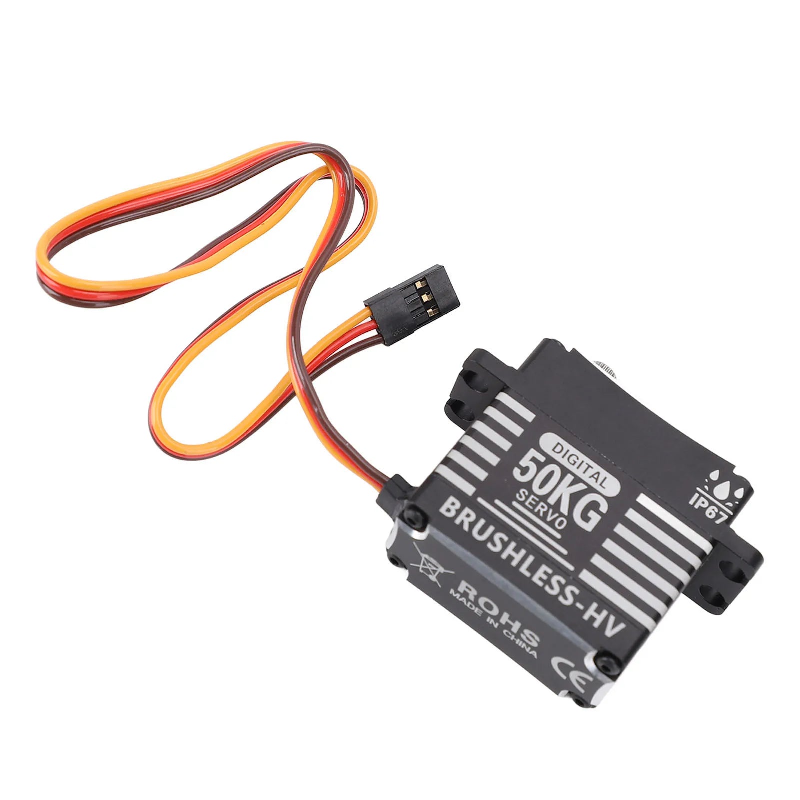 Brushless Servo 50KG Full Metal Water Proof High Torsion 180 Degree Potentiometer Type High Torsion Brushless Servo Oasis Select