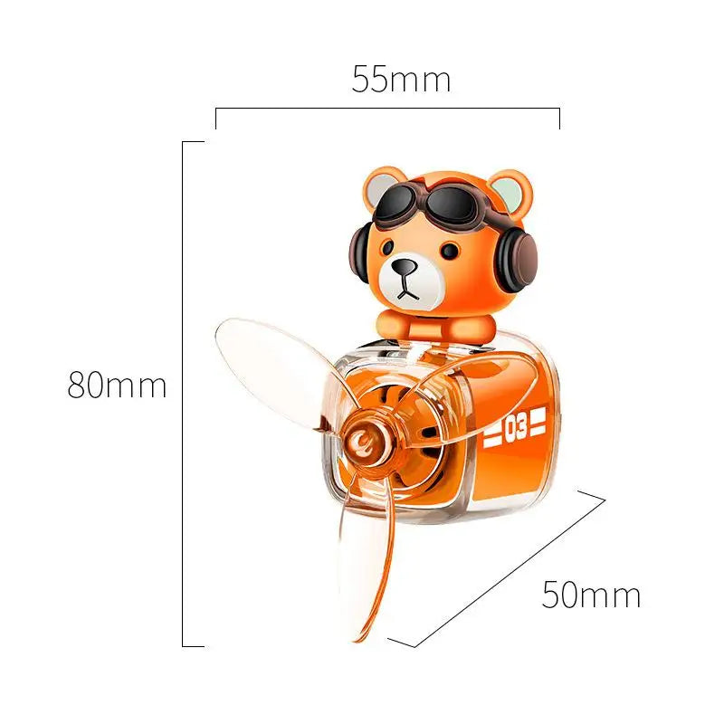 Car Vent Clip Air Outlet Aromatherapy Airplane Rotatable Cartoon Glasses Dog Interior Perfume Diffuser Cologne Oasis Select