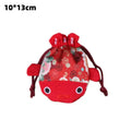 Goldfish Canvas Drawstring Bag – Lucky Tote for Women