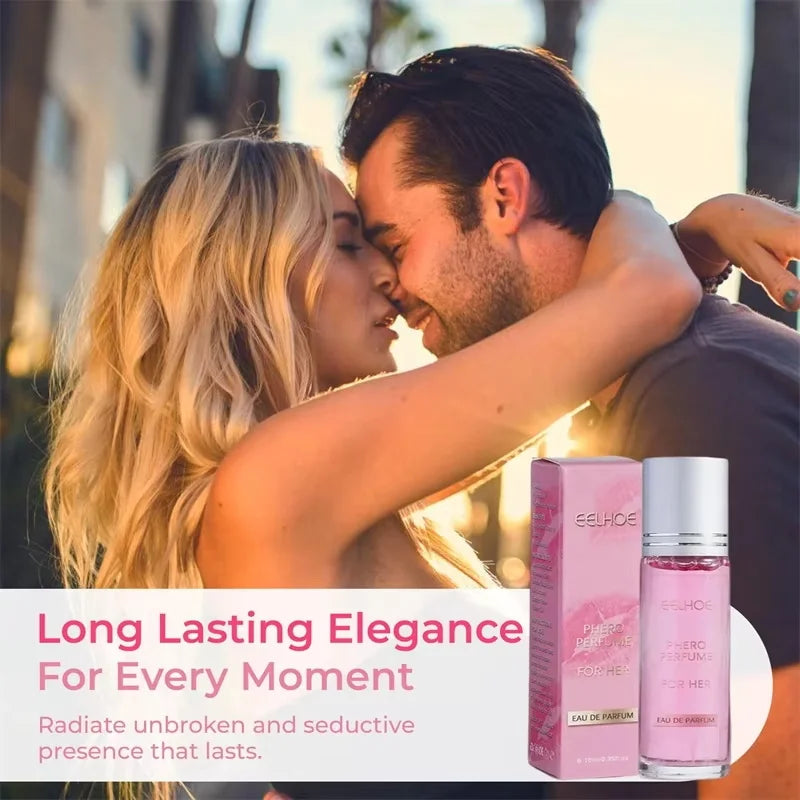 EELHOE 10ml Pink Rollerball Fragrance – Long-Lasting Scent Roll-On Fragrance Oasis Select