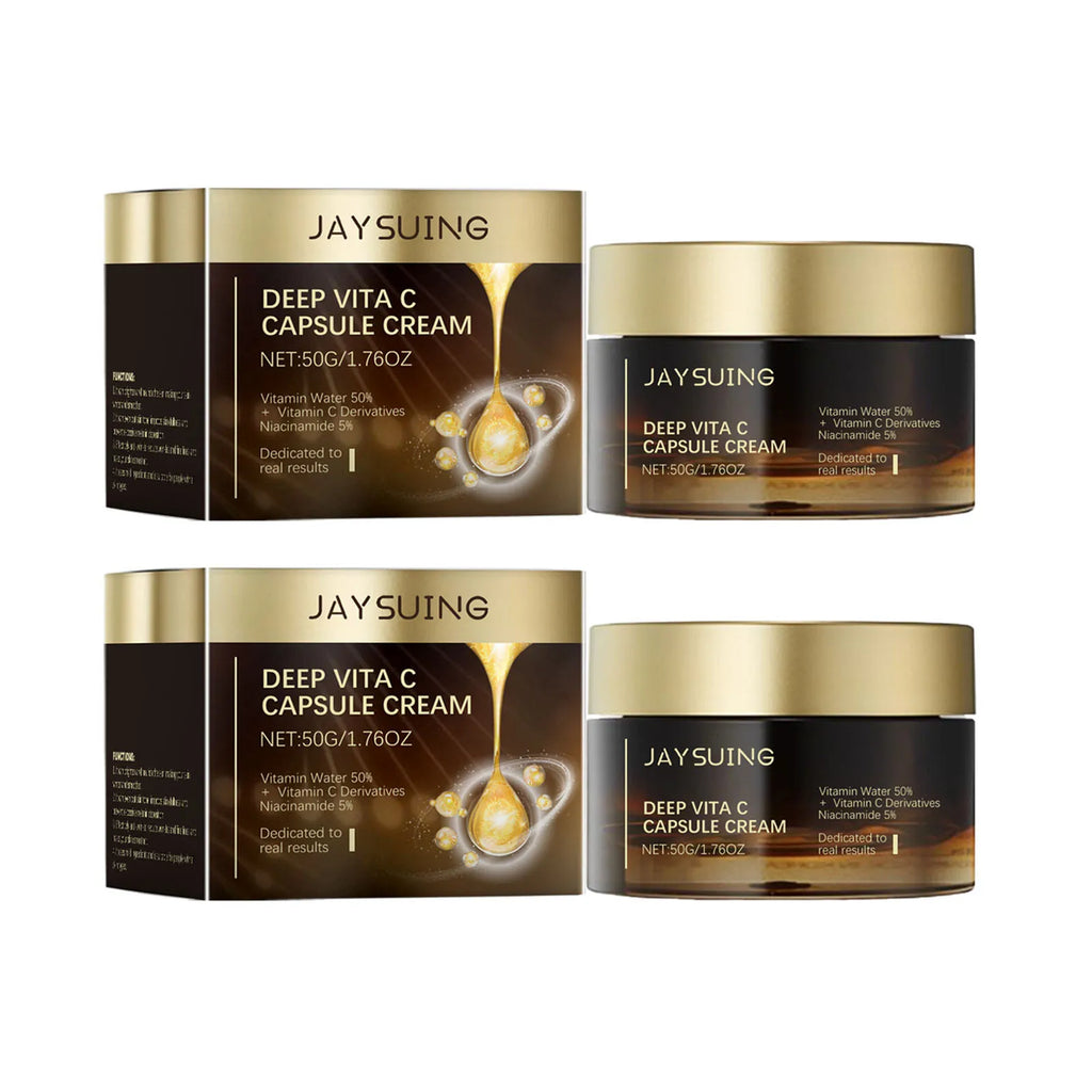 Vitamin C Face Cream – Brighten, Hydrate & Reduce Fine Lines Vitamin C Face Cream Oasis Select 2x50g boxed