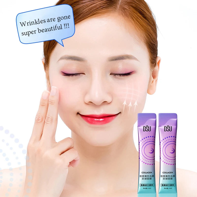 BIOAOUA 30pc Collagen Sleeping Face Mask – Anti-Wrinkle & Firming Sleeping Face Mask Oasis Select