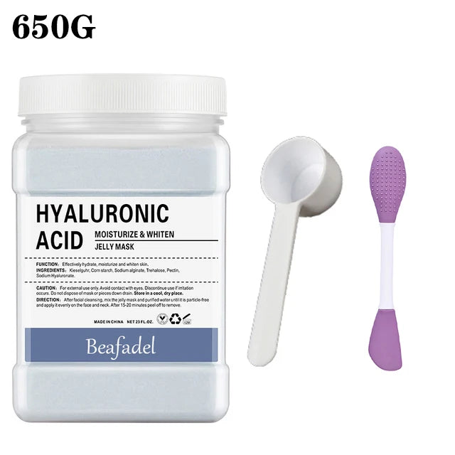 650g Hydro Soft Jelly Mask Powder DIY jelly Masks Peel Off Hyaluronic Acid Facial Skin Care Rose Mask For Face Oasis Select 650g Hyaluronic acid China Mainland