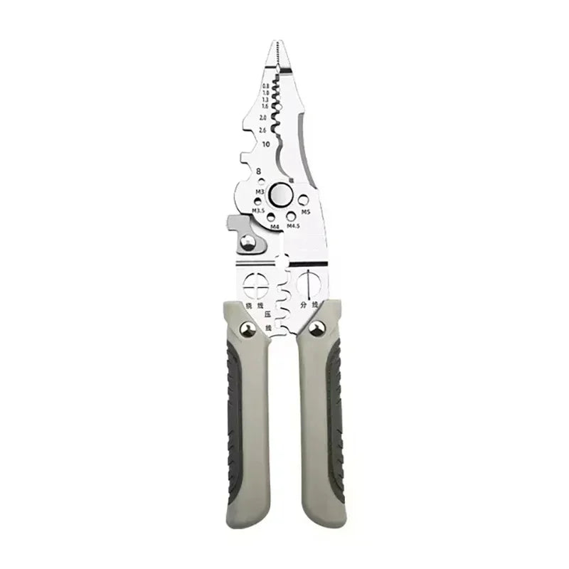 16 in 1 wire stripper twister Manual Multi-Function Pliers Precision Cable Cutter Heavy Duty Tool tools & home improvement Oasis Select Multi Function