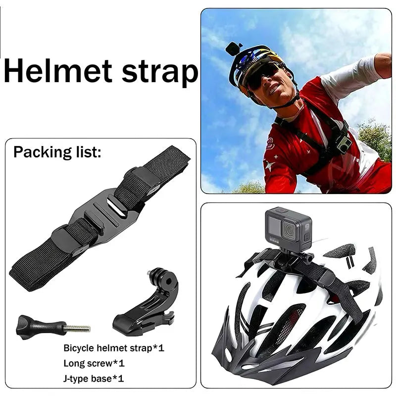DJI Action 5 Pro/4/3 Accessories Kit – Case, Strap & More