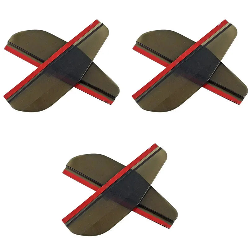 1/2/3/4Pairs Rear View Side Mirror Rain Board Eyebrow Guard Sun Visor Shade Shield Car Exterior Accessories Car Styling Oasis Select 3pairs Black