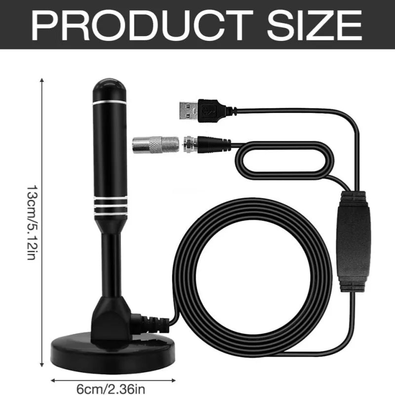 DTMB TV Antenna Aluminum Rod Suction Cup Type for Europe & America ATSC DVB-T2 Domestic TV Antenna Oasis Select
