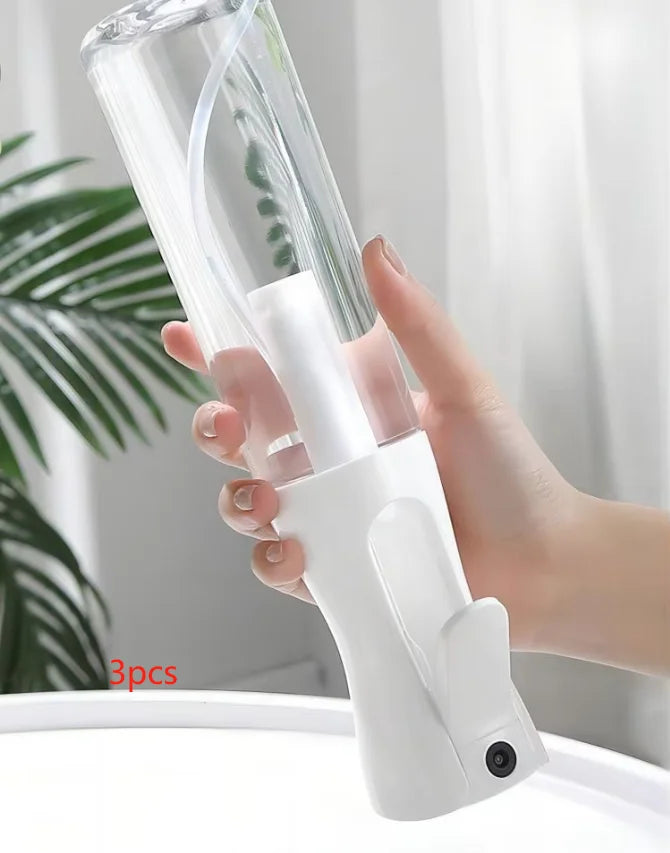 Spray bottle continuous high pressure water refill dilution fine mist atomizing spray bottle pressed refill water bottle size op Oasis Select 3PCS-S
