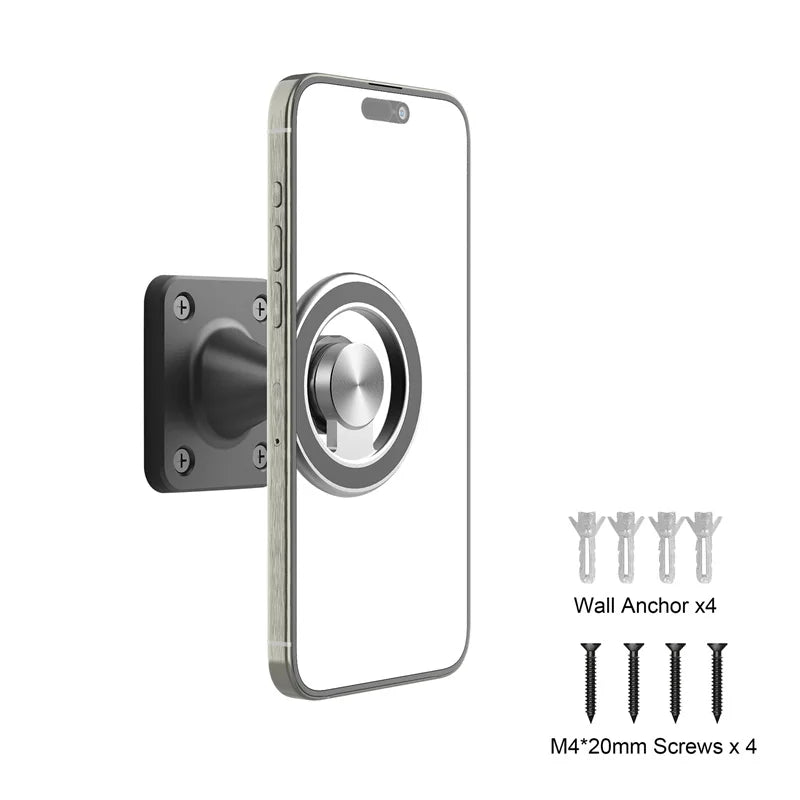 Magnetic Wall Mount Phone Holder For Truck/Car/Boat/Wall/Desk,Compatible All Smartphone,360 Degree Free Rotation Oasis Select Default Title