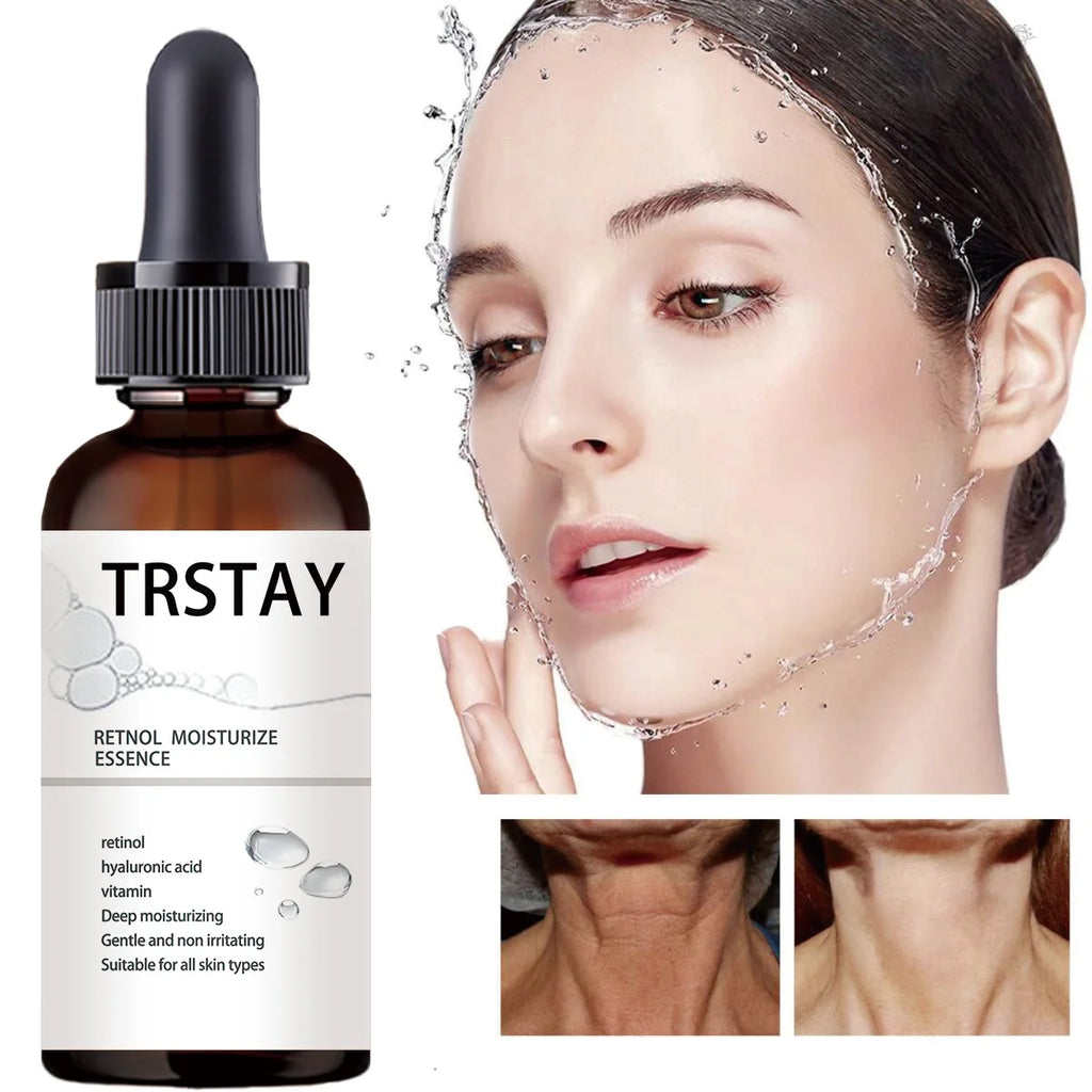 TRSTAY Retinol & Squalene Face Serum – Brighten & Moisturize