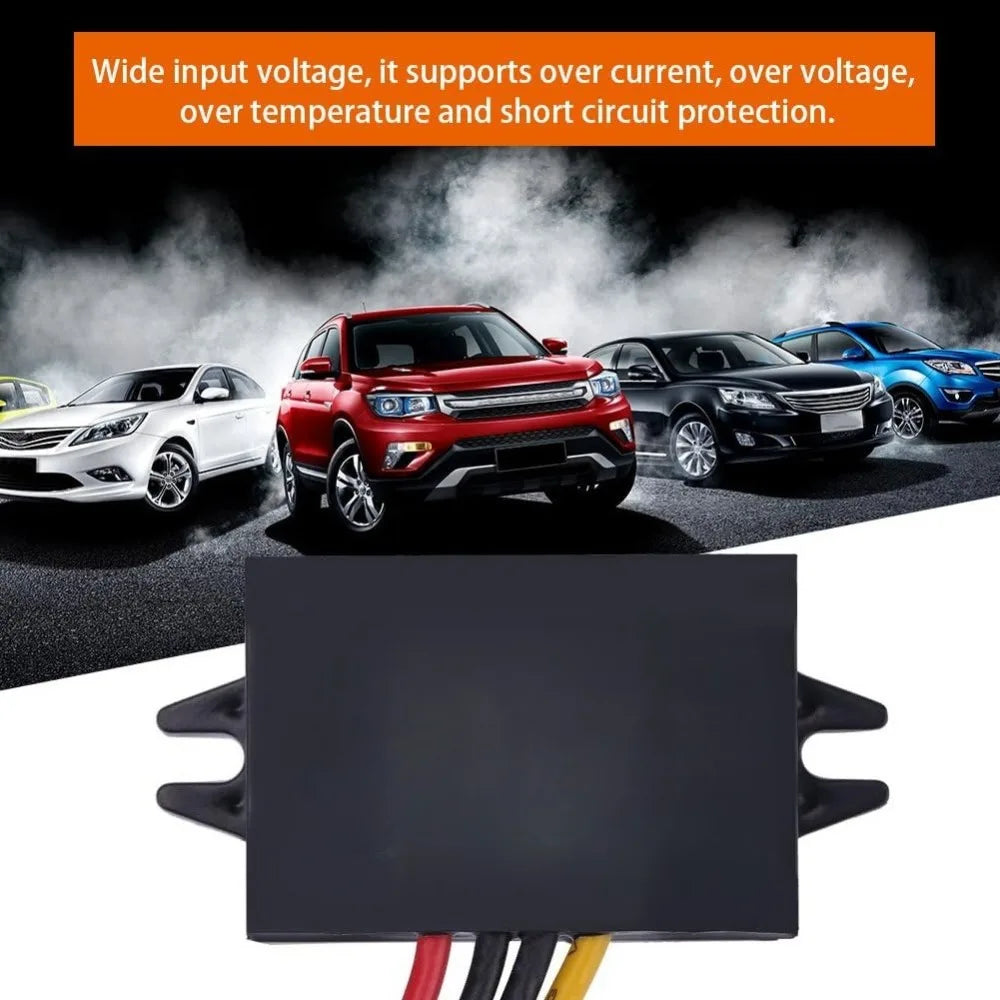 DC 24V To DC 12V 5A Buck Converter Power Supply Step Down Converter Buck Voltage Regulator Module Transformer Power Waterproof Oasis Select