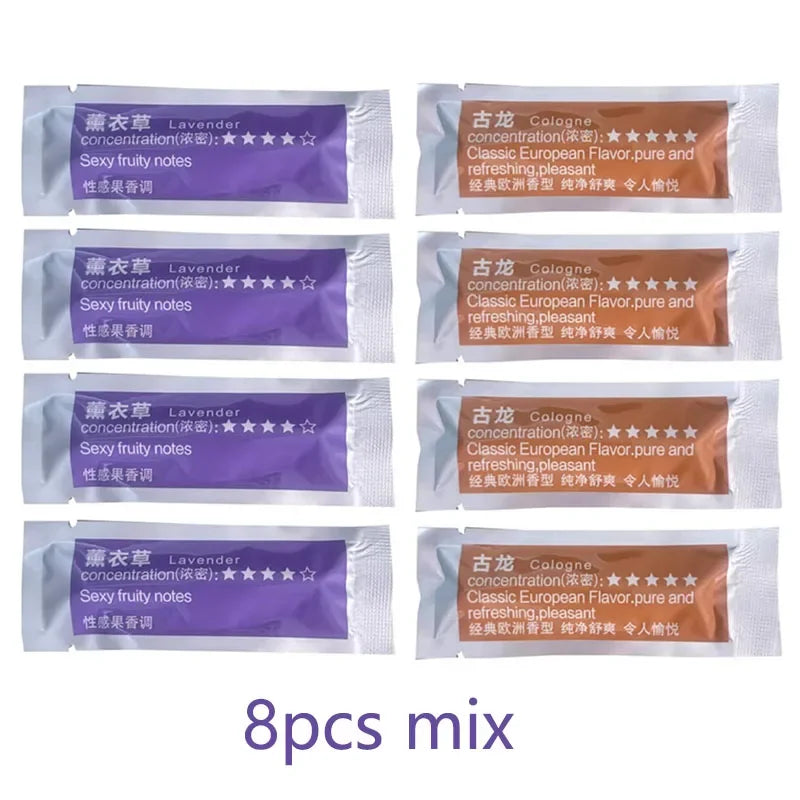4/5/8pcs Air Freshener Smell Car Vent Perfume Flavoring Auto Interior Car Perfumes Styling Remove Odors Aroma Car Accessories Oasis Select mix-8pcs 1