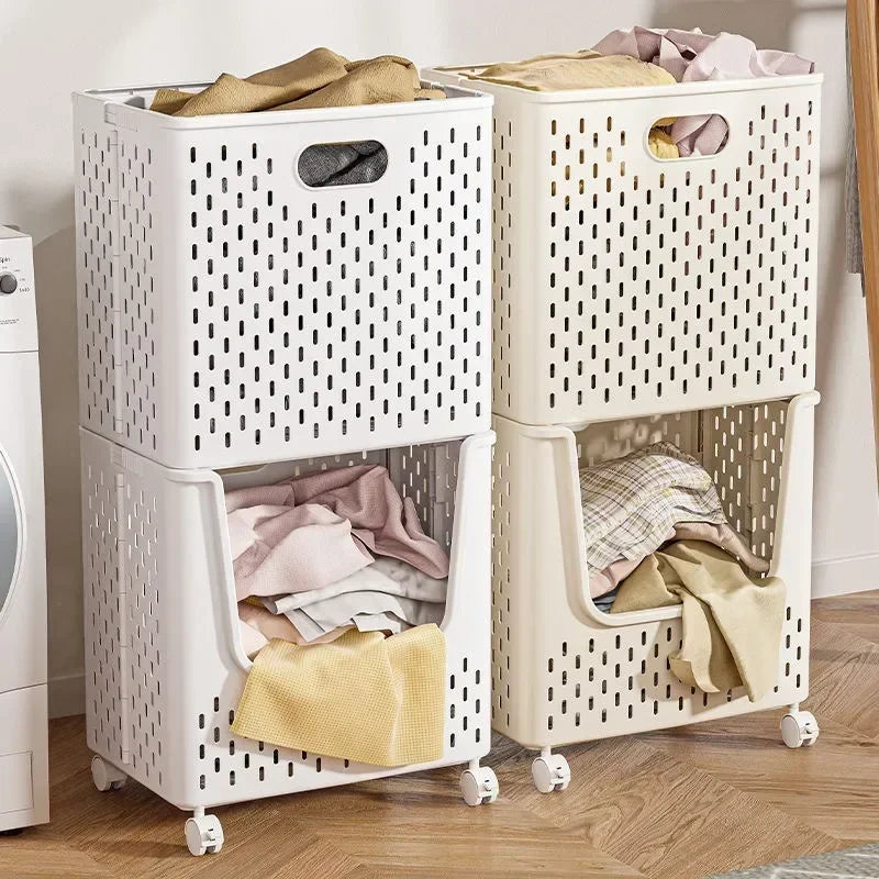 Foldable laundry basket Storage basket Laundry basket Bathroom removable portable large-capacity laundry basket Oasis Select