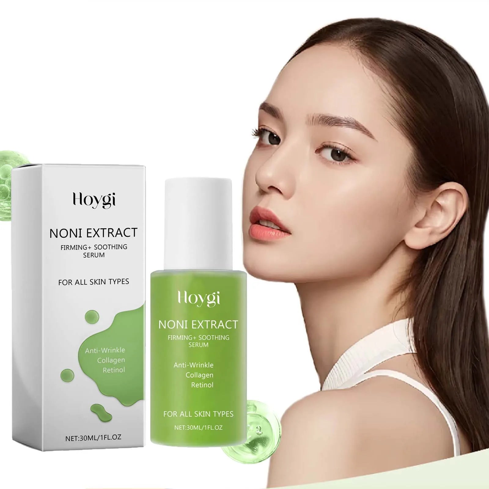 Retinol Serum Noni Fruit Essence Nourishing Brightening & Plumping Moisturizing Firming Smoothing Soothing Facial Skin Care Oasis Select