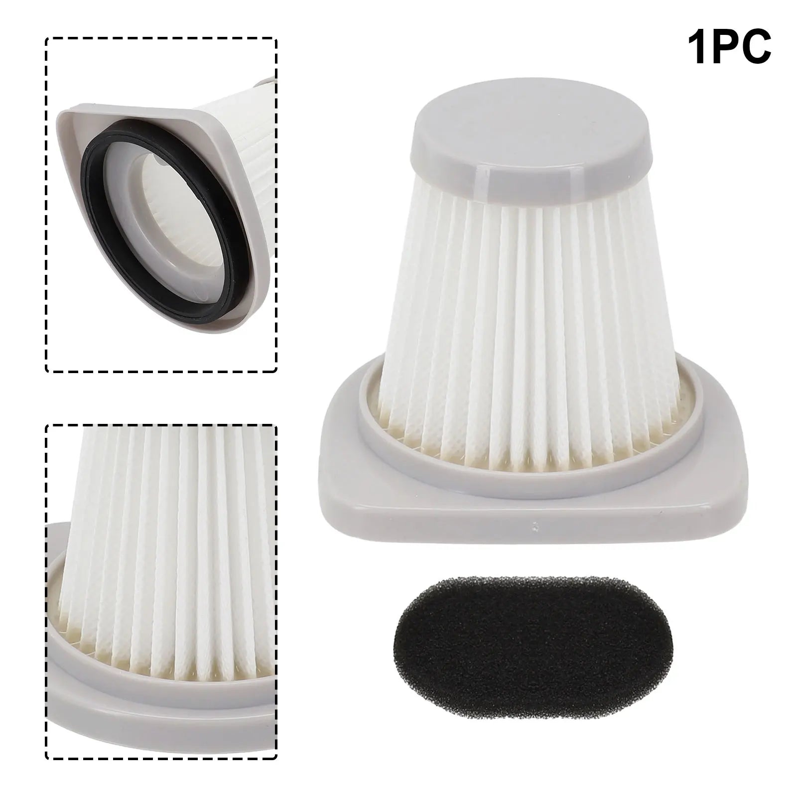 1/2pcs Washable Filters Wired Vacuum Cleaner Filter For INSE R3S Wired Vacuum Cleaner Handheld Vacuum Cleaner Accessories Oasis Select