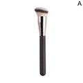 Mini Angled Concealer Brush – Under Eye, Nose Contour & Blend Makeup Brush Oasis Select A