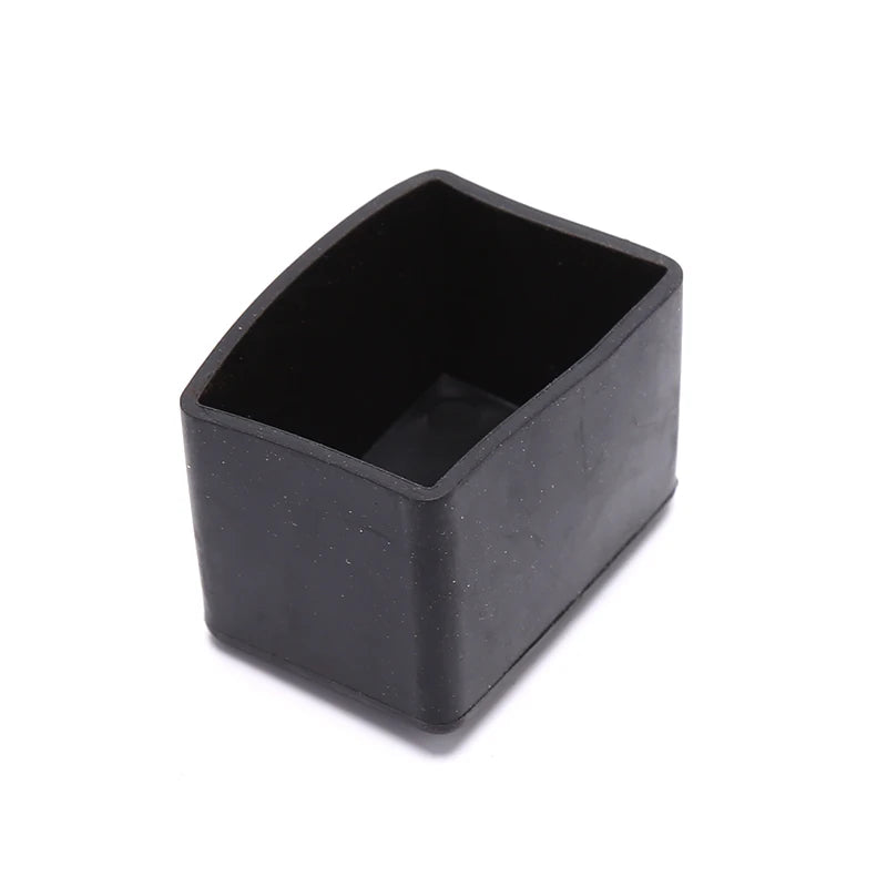 8pcs Rectangle Silicone Chair Leg Caps Non-slip Table Foot Cover Socks Protector Oasis Select