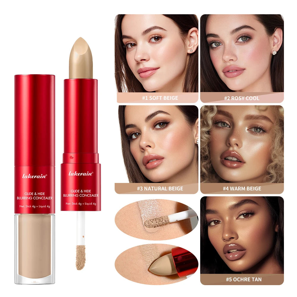 Super Concealer Creamy Glide Blurring Texture Conceals Dark Circles Wrinkles Long Lasting Water Proof Base Makeup Oasis Select