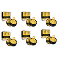 24K Gold Eye Treatment Mask Remove Dark Eye Circles Firming Fade Fine Lines Anti-Aging Hyaluronic Acid Collagen Under Eye Mask Oasis Select 6 x 60Pcs Boxed
