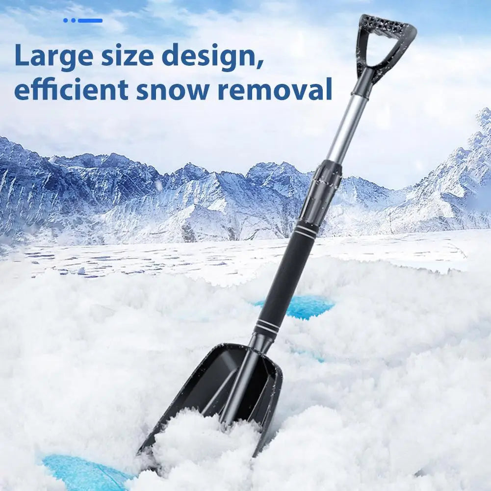 Multifunctional Snow Shovel – Telescopic Detachable Portable Snow Shovel Oasis Select