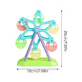 Bird Toys Foraging Wheel Parrot Toy Snacks Feeder Intelligence Growth Bird Supplies Parrot Ferris Wheel Bird Windmill Foraging Oasis Select Random color
