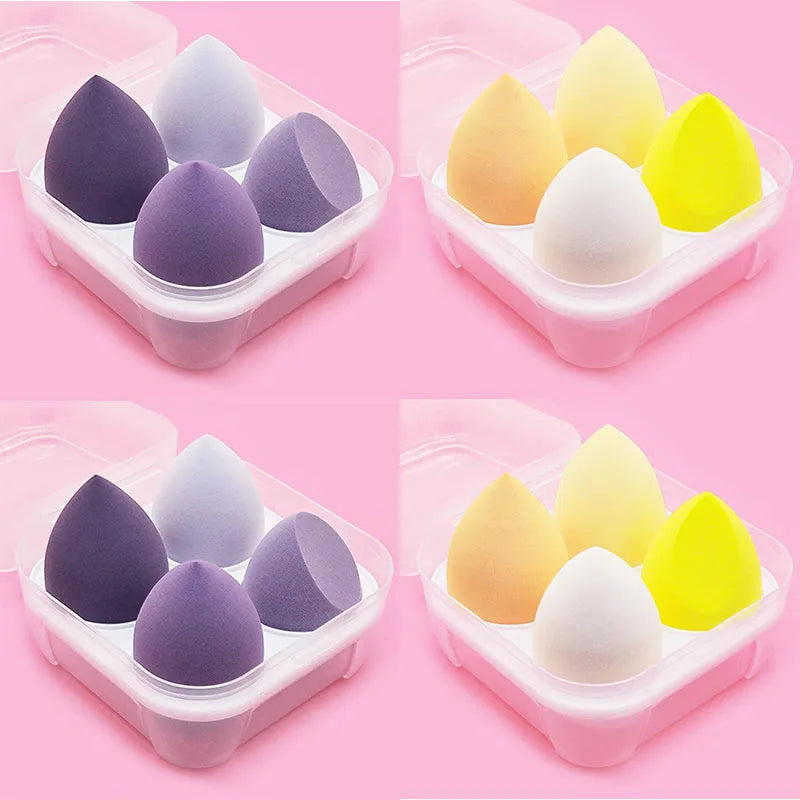 4/8/12/16pcs Makeup Sponge Blender Beauty Egg Cosmetic Puff Foundation Sponges Powder Puffs Women Make Up Accessories Oasis Select 16pcs mix boxes 2