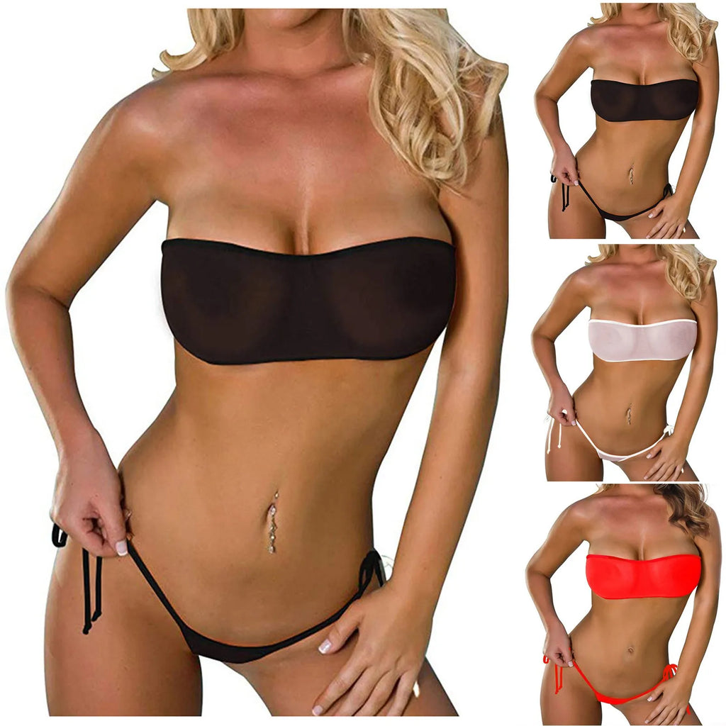 Women's Lace Babydoll Lingerie Set – Bra & Panty Lingerie Set Oasis Select
