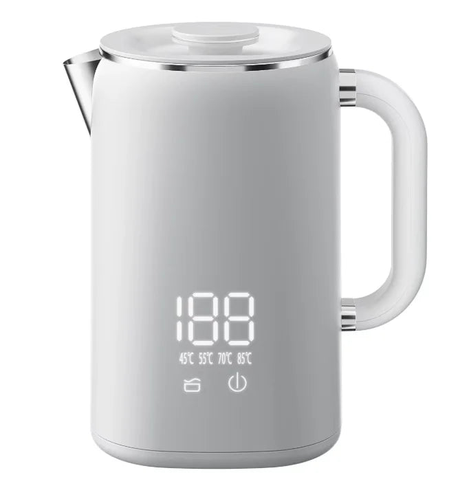 Smart Insulated Electric Kettle – Auto-Off & Keep Warm 110V