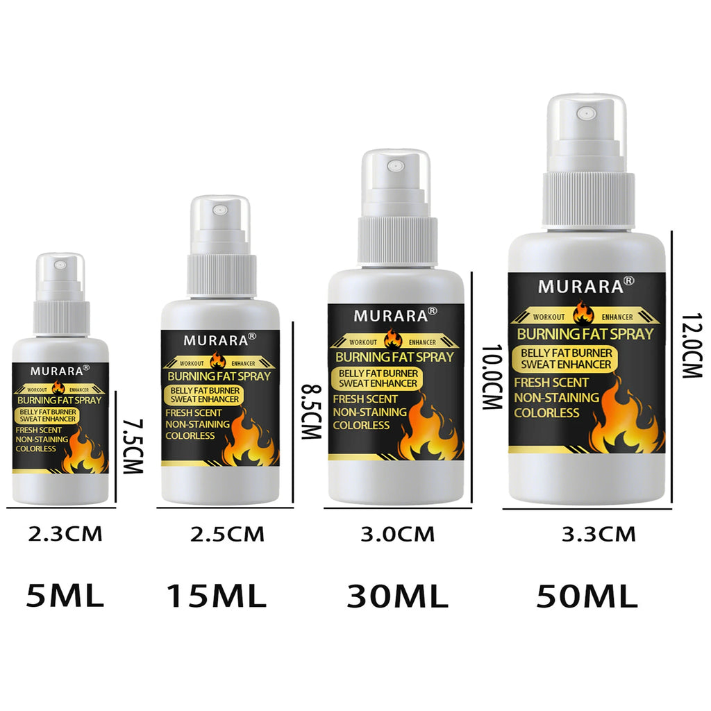 Sweat Enhancer Body Spray – Unisex Slimming Workout Mist