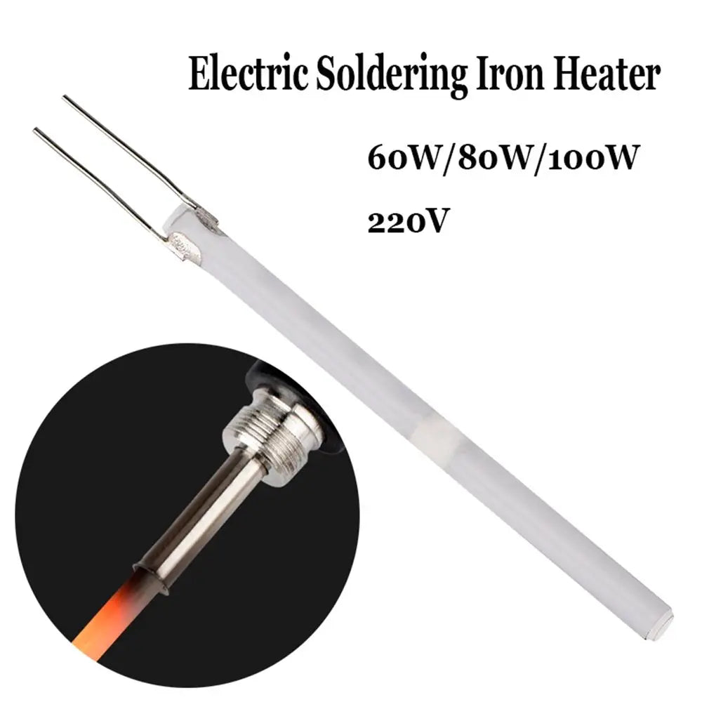 For 908 908S Solde Adjustable Temperature Electric Soldering Iron Heater 220V 60W/80W/100W Ceramic Internal Heating Element Oasis Select