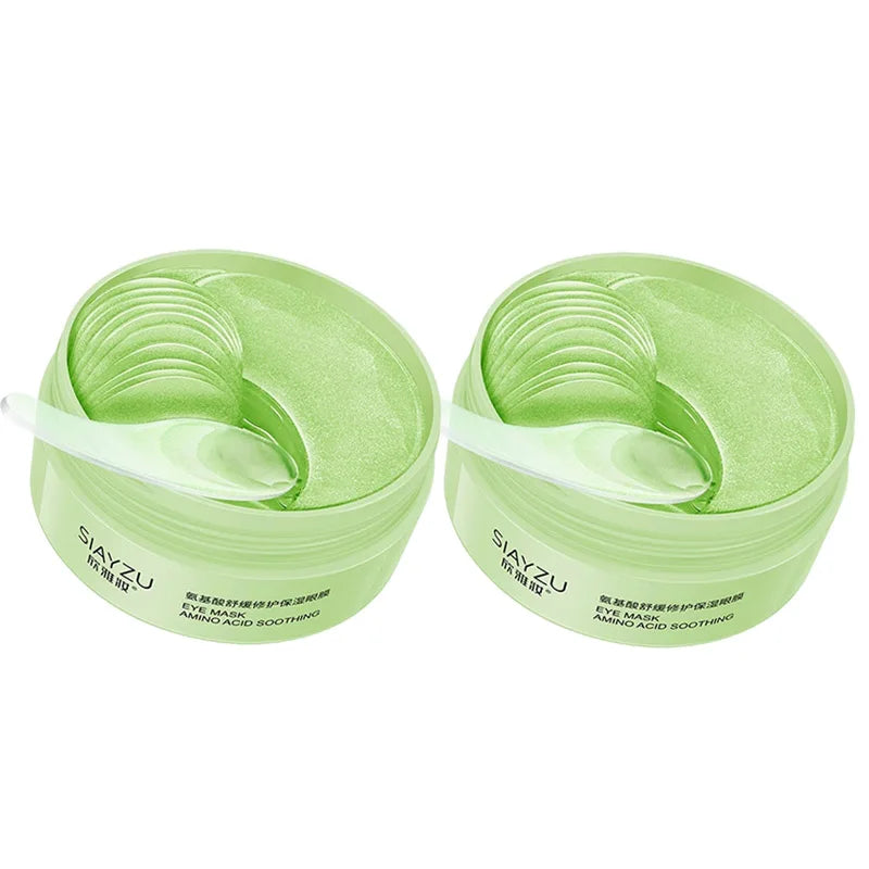 60-Pack Hyaluronic Acid Collagen Eye Masks – Dark Circles & Bags Eye Mask Patches Oasis Select Amino Acid 2box