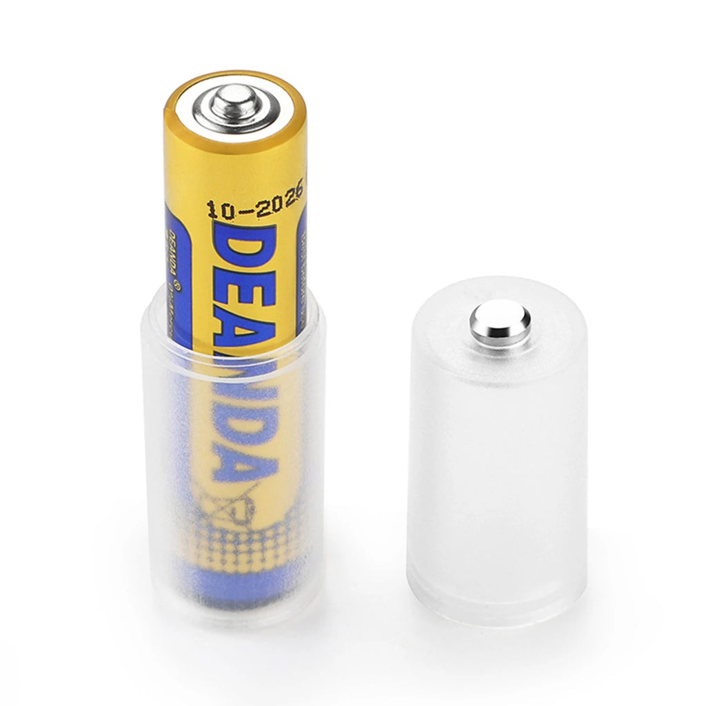 AAA to AA Battery Converter Adapter – Pack of 4 | Durable