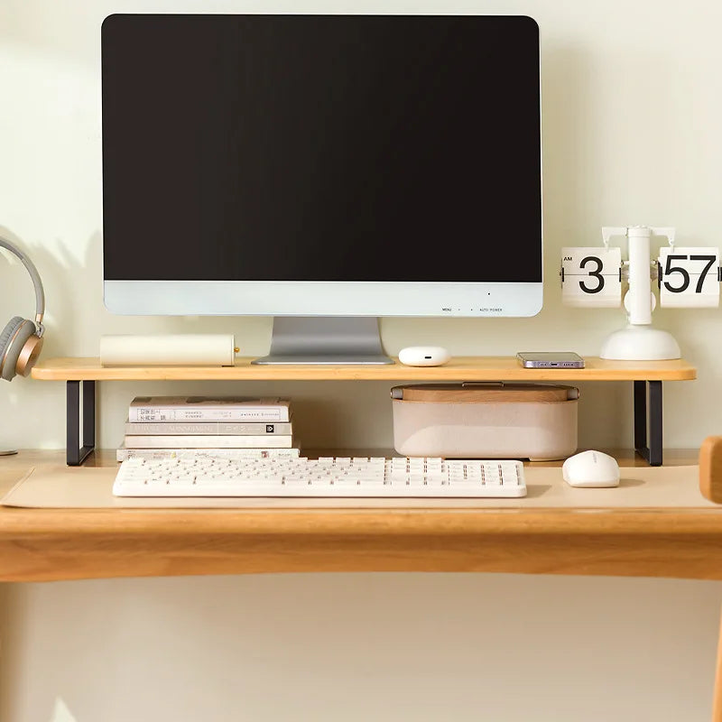 Desktop computer heightening rack Office desktop storage rack Monitor lifting rack Base bracket Raising shelf Oasis Select