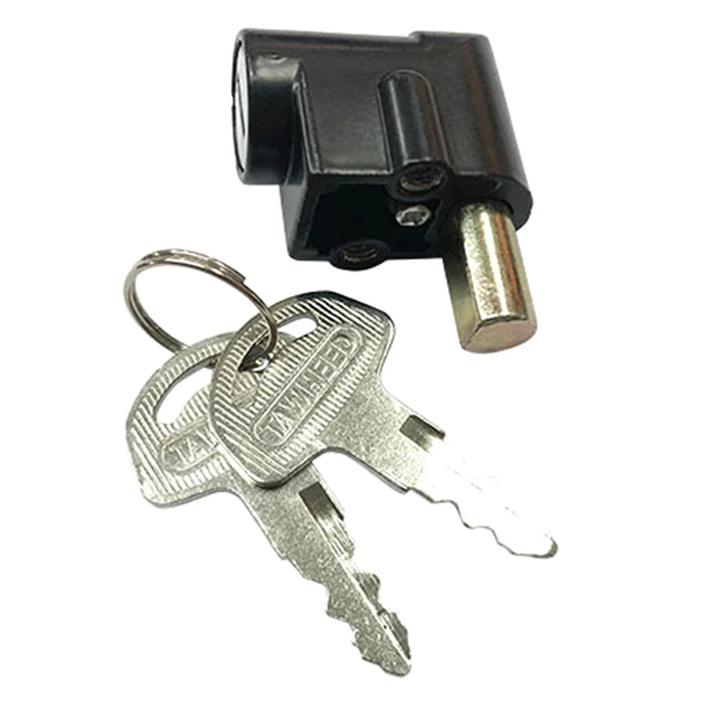 Wholesale Stainless Steel Motorcycle Steering Lock With Two Keys 2 Position Switch For GN125 GS125 Oasis Select