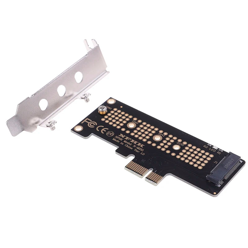 NVMe PCIe M.2 NGFF SSD to PCIe x1 adapter card PCIe x1 to M.2 card with bracket Oasis Select