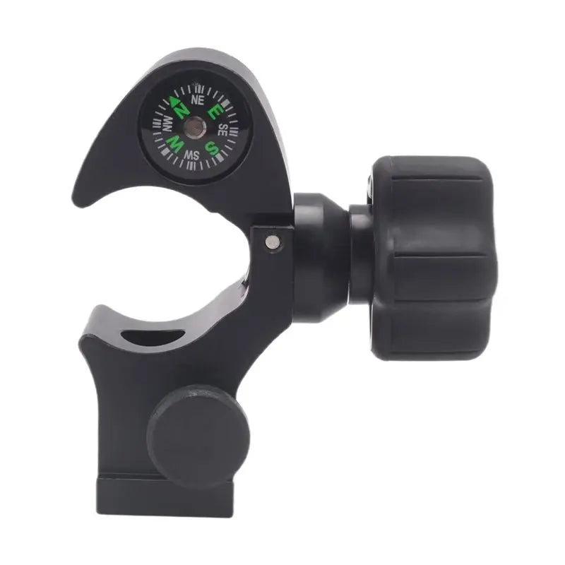 LIKE WISH GPS Range Pole Cradle Bracket For Trimble Handheld Open Data Collector With Compass Quick Release Pole Clamp Oasis Select Black A
