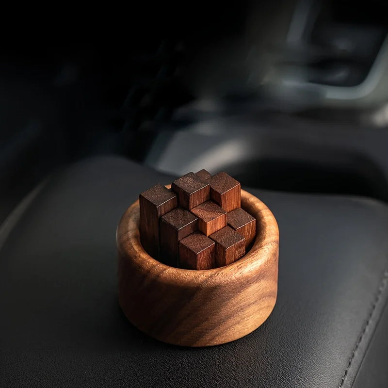 Creative Wooden Diffuser Wooden Stick Aromatherapy Dispenser Home Aromatherapy Diffuser Decorative Essential Oil Container Oasis Select