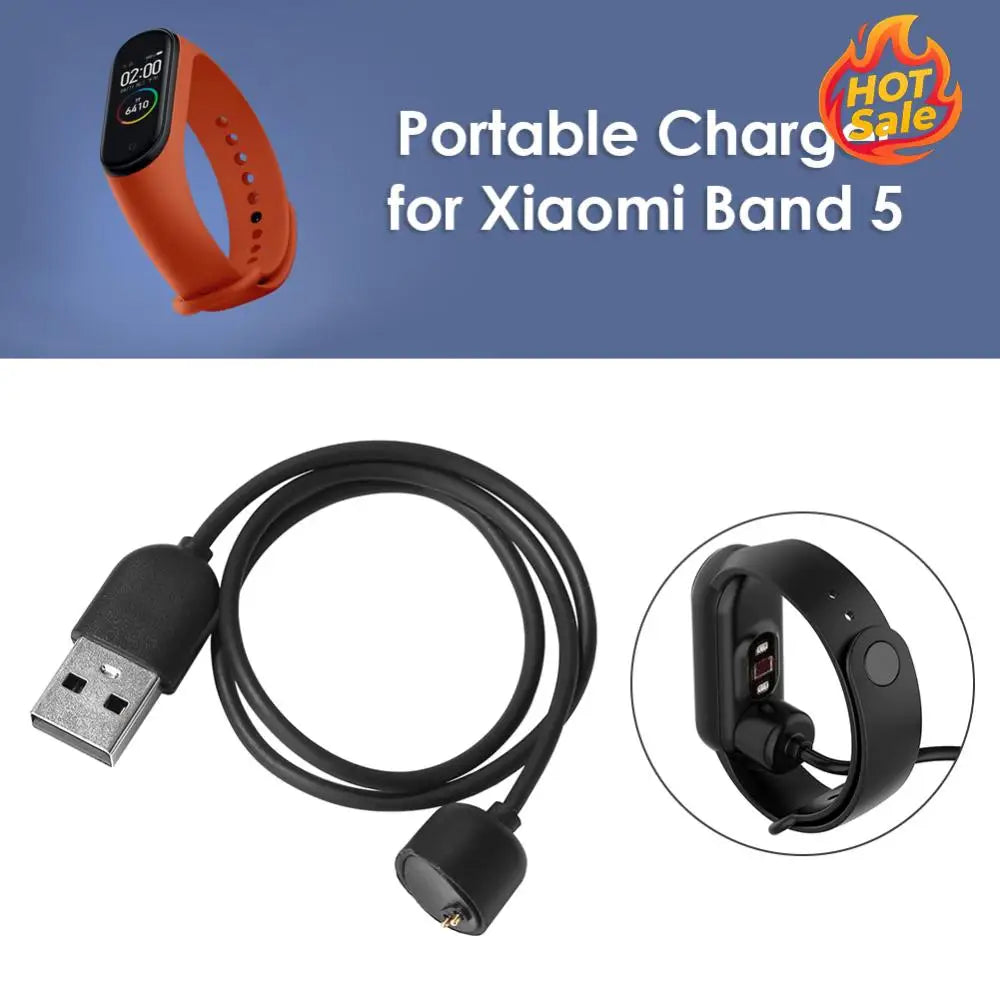 Chargers for Xiaomi Mi Band 2/3/4/5 Charger Cable Data Cradle Replacement Dock Charging Cable USB for Xiaomi Mi Band Oasis Select