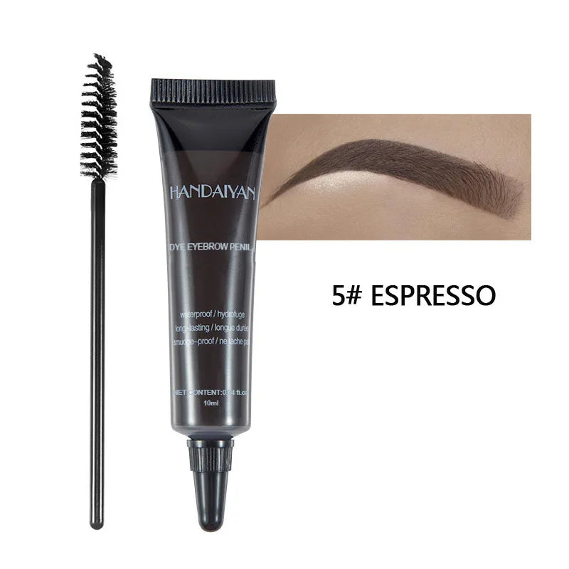 Handaiyan Waterproof Eyebrow Tint Gel – 6 Shades & Dual Brush
