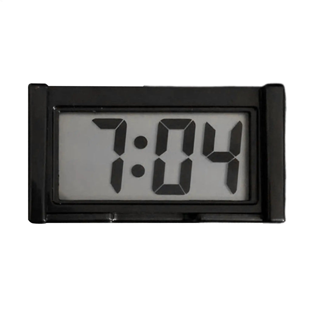 Adhesive Digital Watch Car Clock Small Stick On Clock Small Clock LED digital electronic clock car dashboard adhesive clock Oasis Select