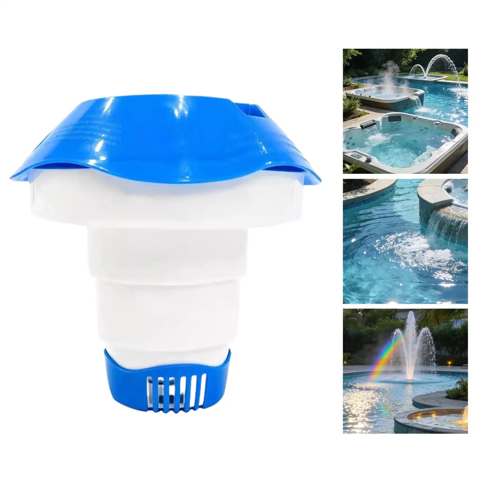 Chlorine Floater Enduring Pool Floating Dispenser Automatic Sterilizer for Chlorine Tablets Floater Holder for Swimming Pools Oasis Select
