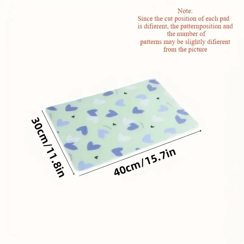 Washable & Reusable Anti-Slip Bed Protector Pad - Thick Durable Polyester Fiber Care Mat Design for Cat, Dog & Pets Cat Beds Oasis Select 30cm
