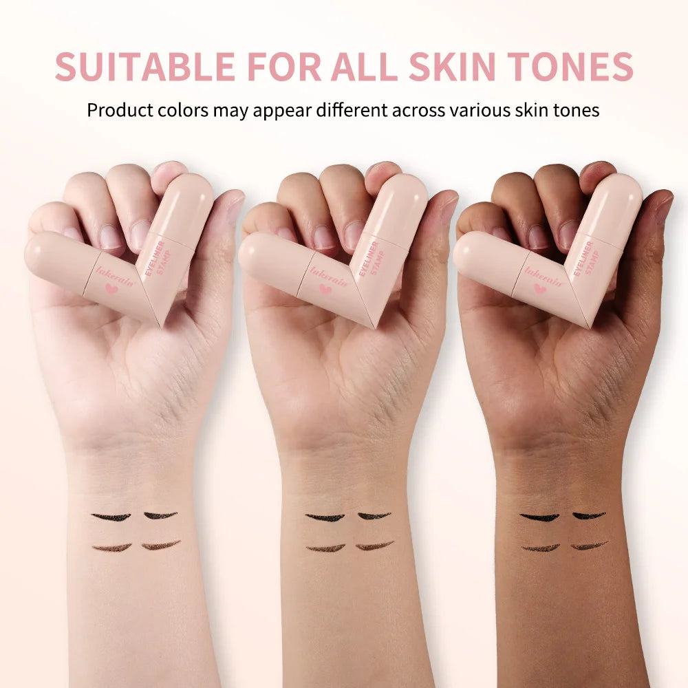 Lakerain Waterproof Eyeliner Stamp – Smudge-Proof Gel Eyeliner Stamp Oasis Select